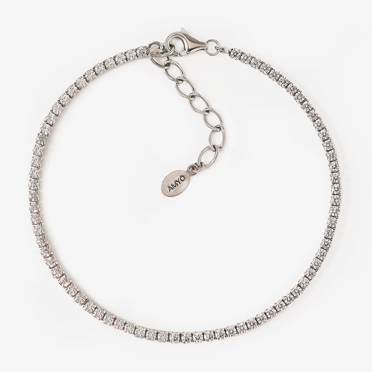 Dainty Crystal Line Bracelet