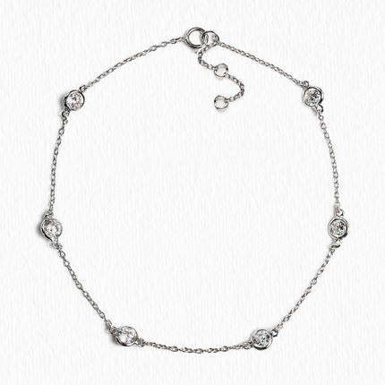 Dakota Crystal Chain Bracelet