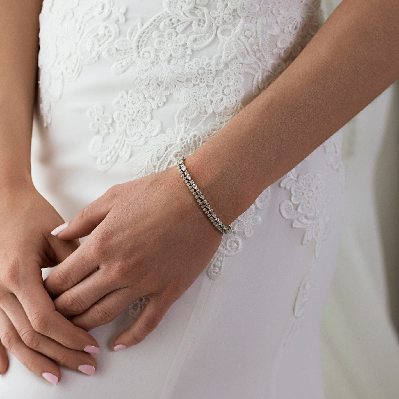 Regal Petite Tennis Bracelet - Amy O. Bridal