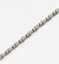 Mosaic Crystal Tennis Bracelet - Amy O. Bridal