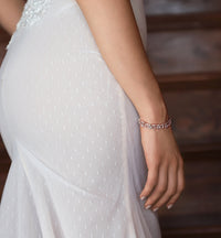 Mosaic & Daisy Tennis Bracelets - Amy O. Bridal