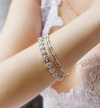 Deco Classic Tennis Bracelet - Amy O. Bridal