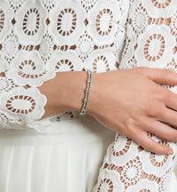 Deco Classic Tennis Bracelet - Amy O. Bridal