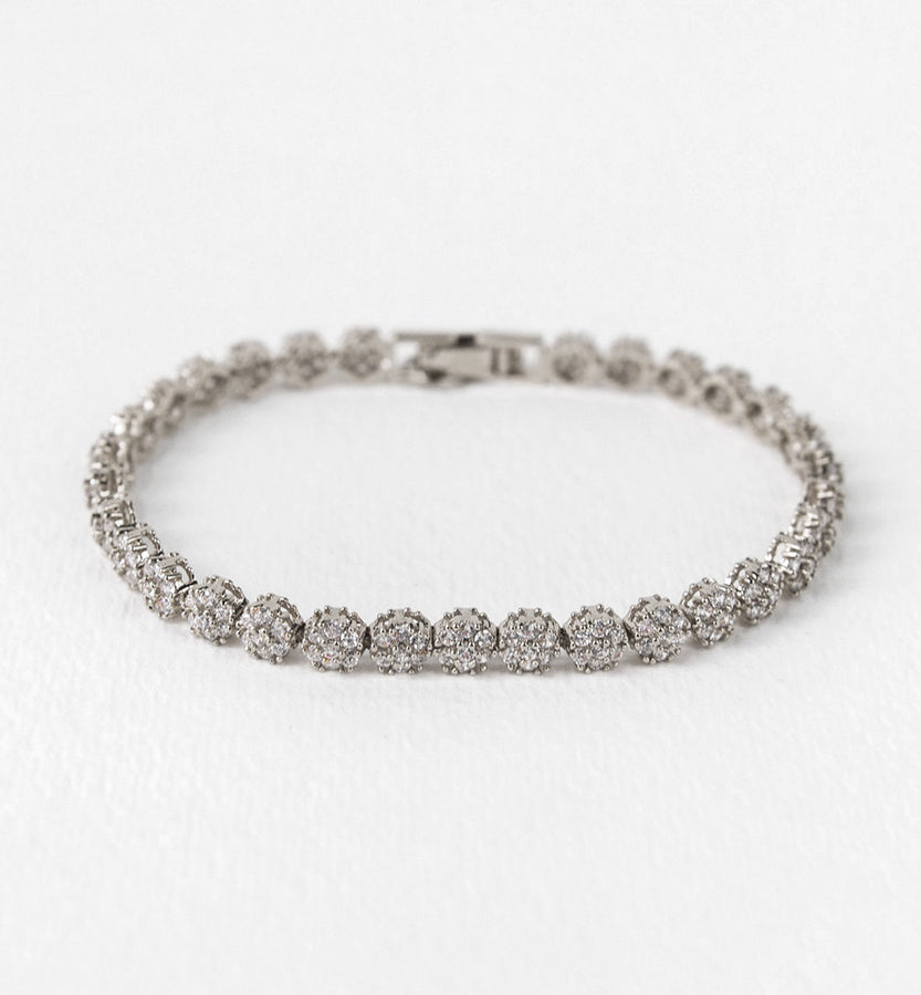 送料税込【AMY O】Baguette and Crystal Tennis Bracelet (2色) B255_B245-S_84fe7767-10f9-4e17