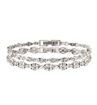 Marquise Deco & Mosaic Tennis Bracelets - Amy O. Bridal