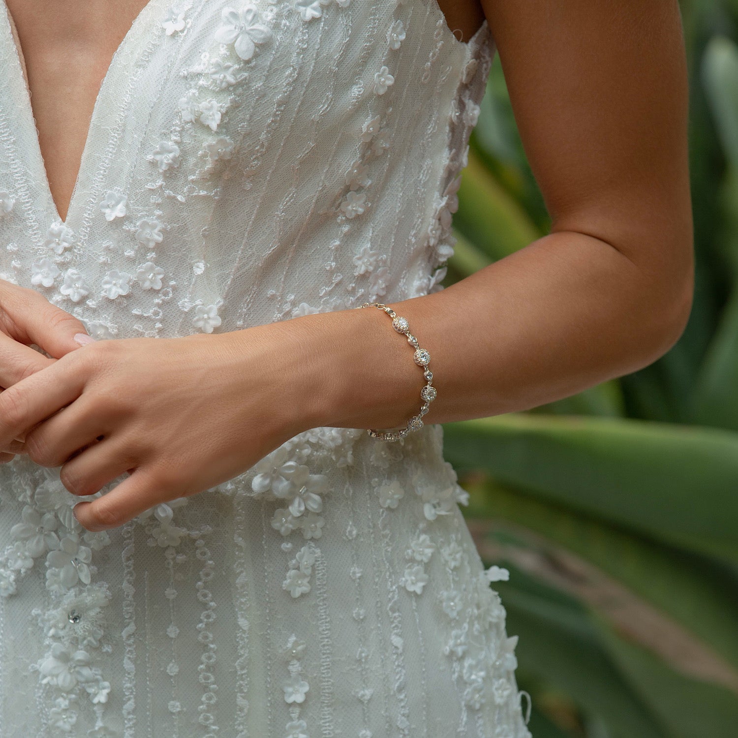Sophia Crystal Tennis Bracelet
