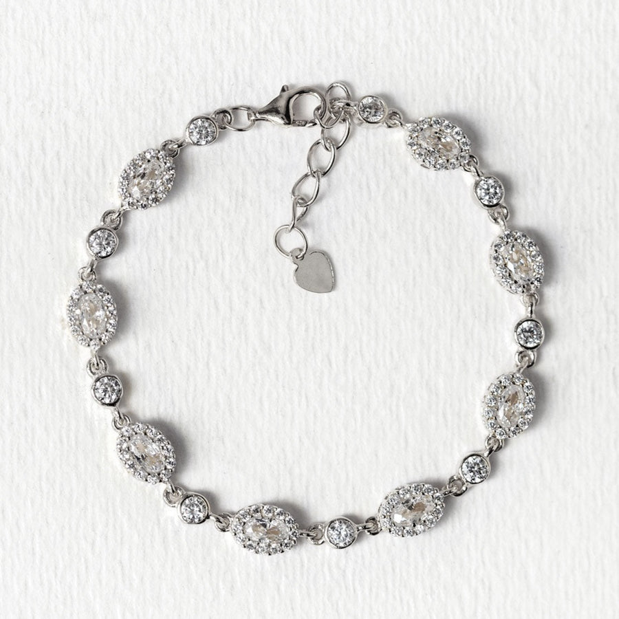 Crystal Bridal Tennis Bracelet Wedding Jewelry AMYO Bridal