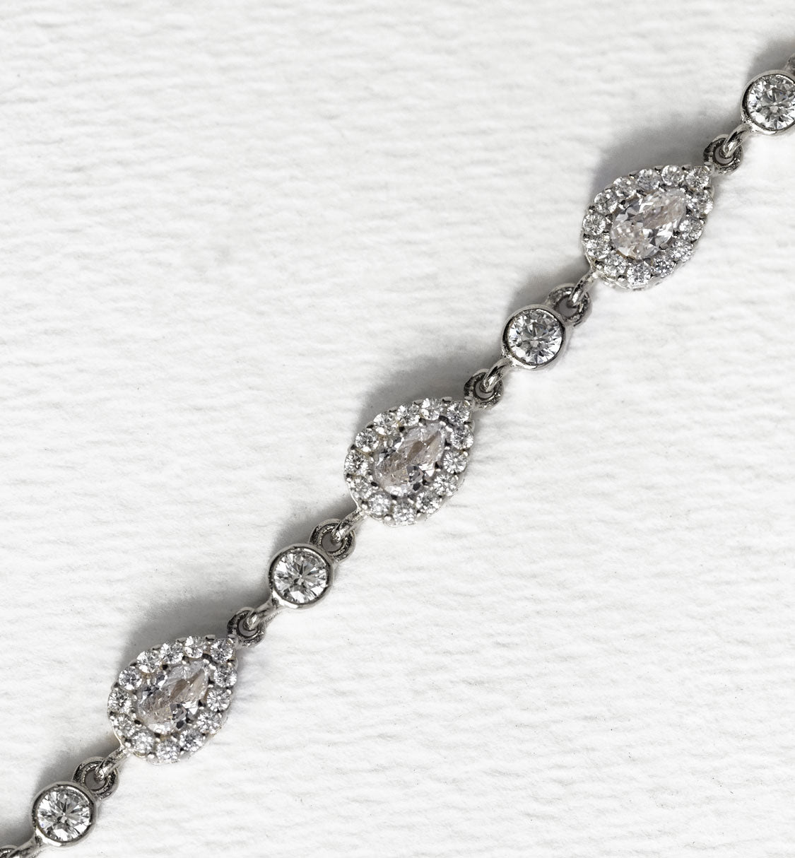 Margaux Crystal Tennis Bracelet - Amy O. Bridal