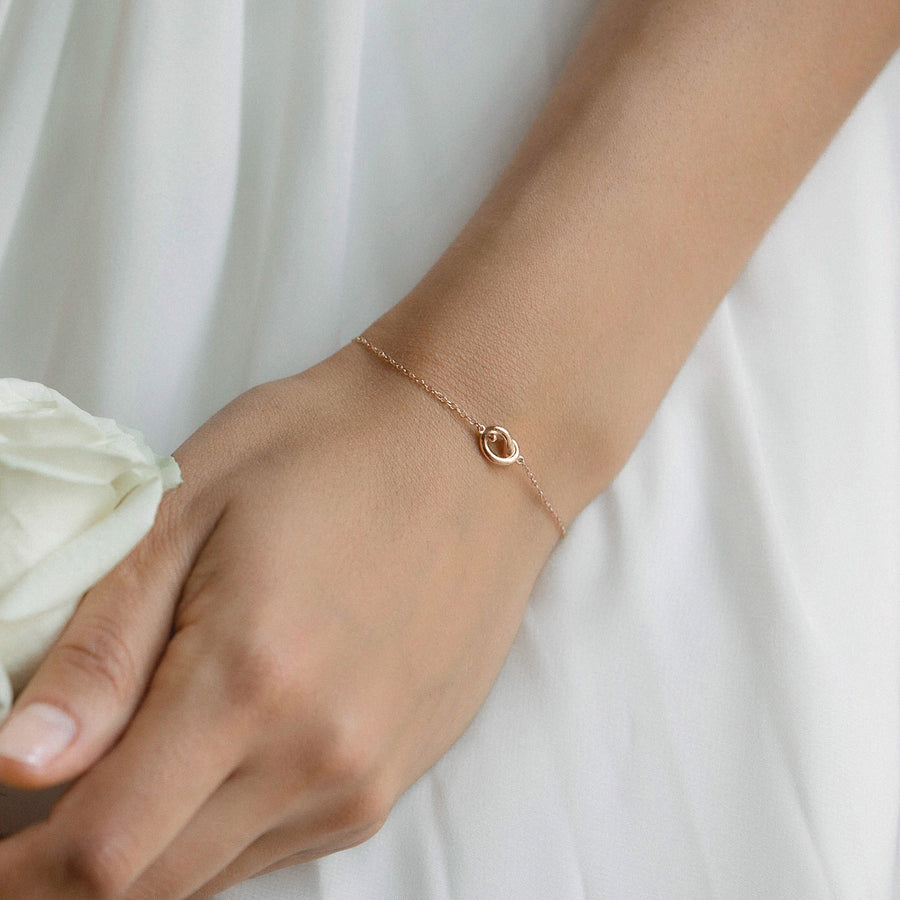 Bridal Bracelets, Delicate Dainty Chain Bracelet – AMYO Bridal
