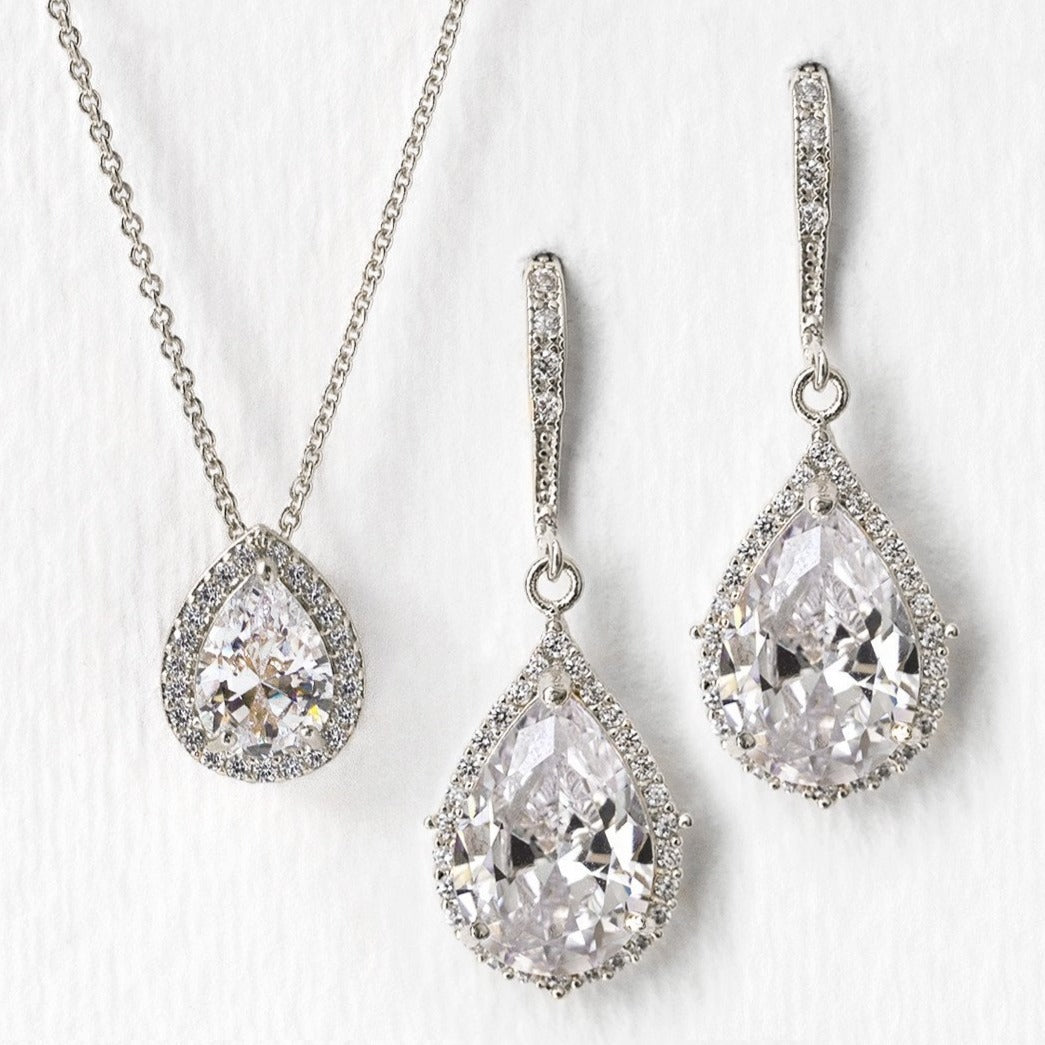 Margaux CZ Jewelry Set - Amy O. Bridal