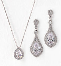 Sarina CZ Jewelry Set