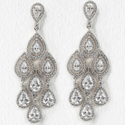 Margaux Teardrop Chandelier Earrings