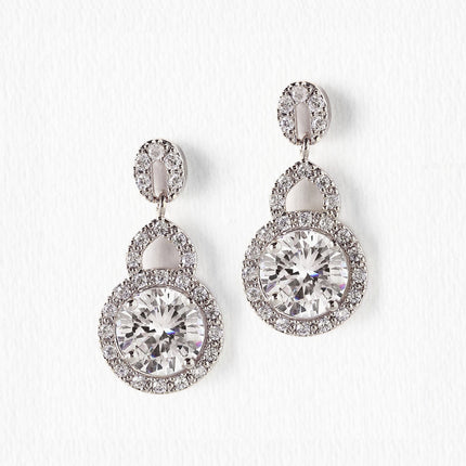 Sophia Crystal Drop Earrings