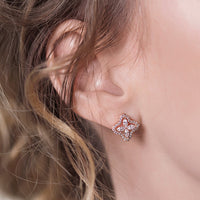 Arpel Floral Stud Earrings - Amy O. Bridal