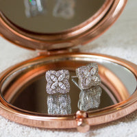 Arpel Floral Stud Earrings - Amy O. Bridal