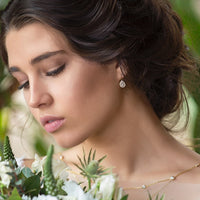 Margaux Petite Drop Earrings - Amy O. Bridal