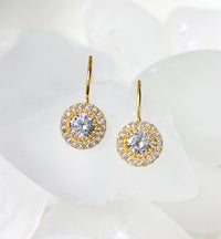 Sophia Petite Drop Earrings - Amy O. Bridal