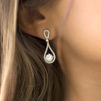 Sophia Classic Drop Earrings - Amy O. Bridal