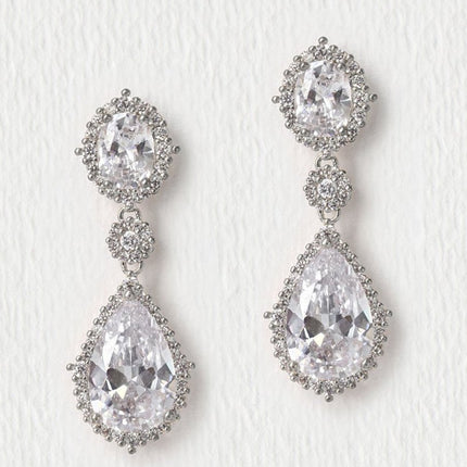 Cleo Pear Drop Earrings