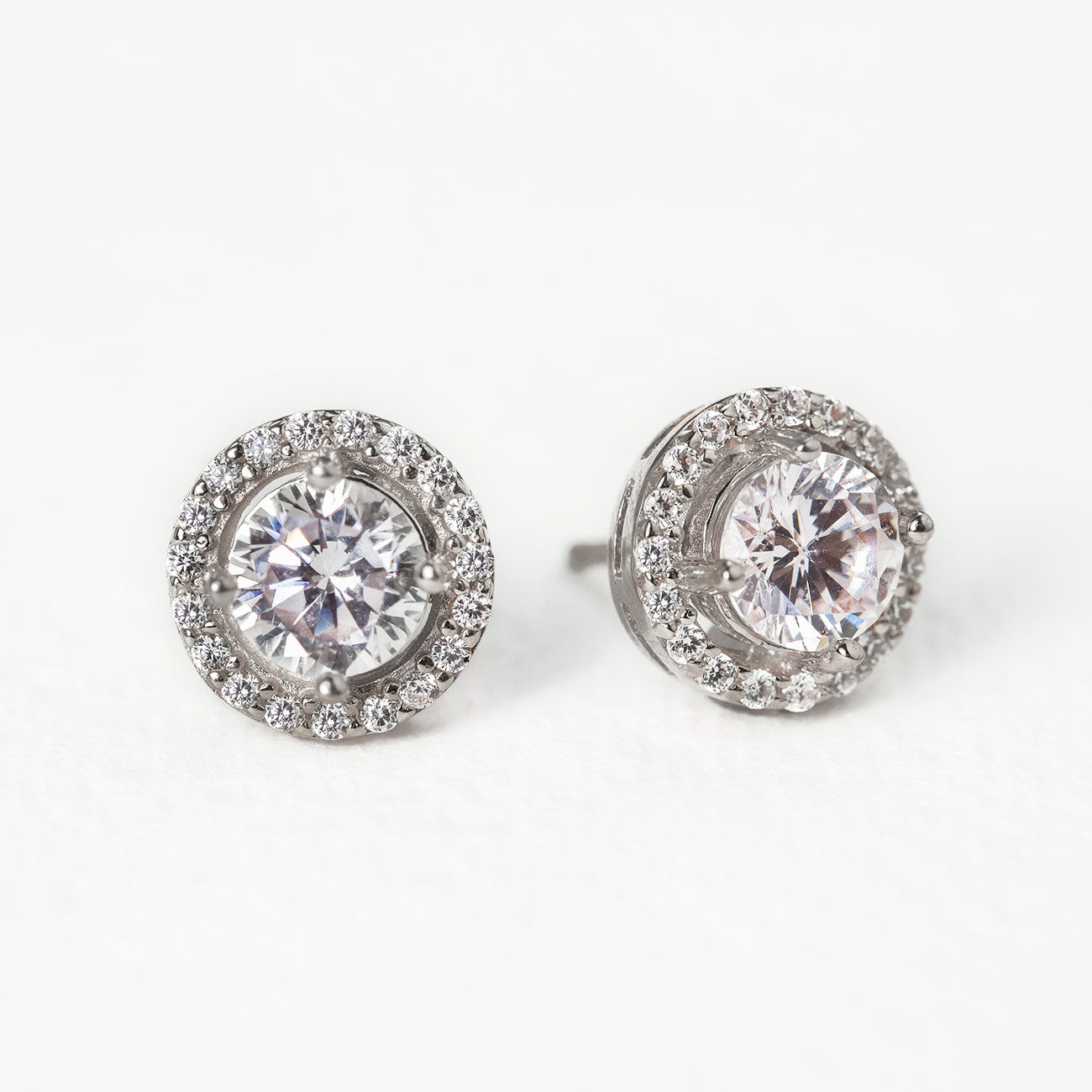 Sophia Halo Stud Earrings