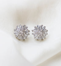 Starburst Stud Earrings - Amy O. Bridal