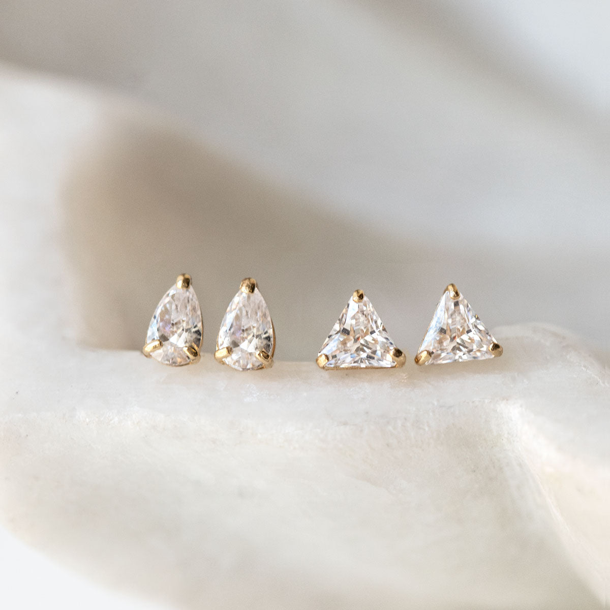 Trinity Stud Earrings