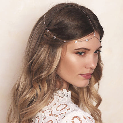 Fleur Dainty Crystal Headpiece