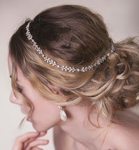 Monet Floral Wreath Headpiece - Amy O. Bridal