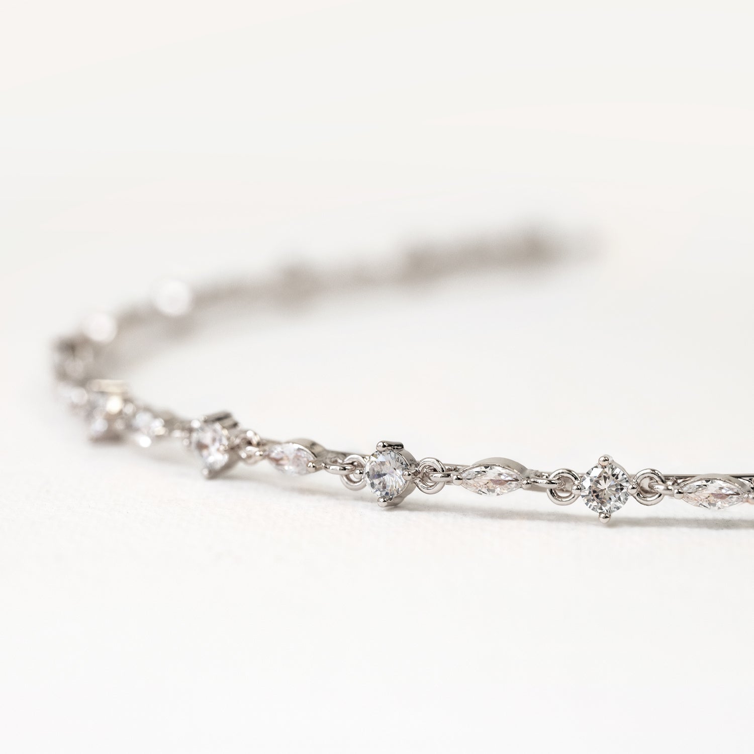 Marquise Crystal Headband - Amy O. Bridal