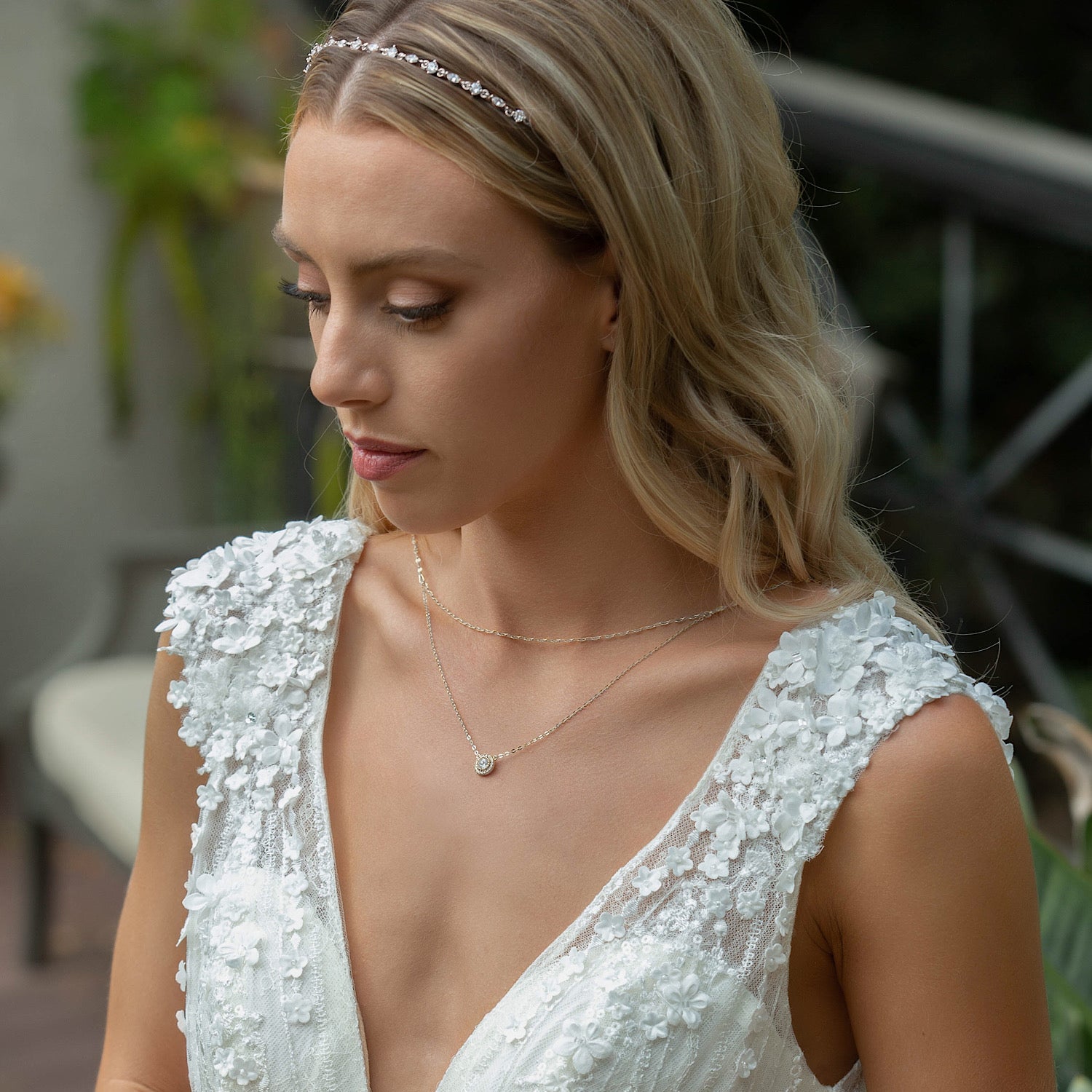 Marquise Crystal Dainty Headband