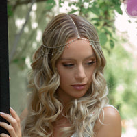 Dakota Crystal Chain Headpiece