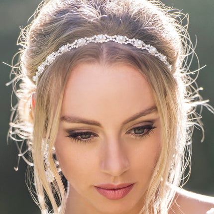 Eden Pearl & Crystal Headband