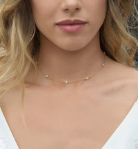 Sienna Petite Crystal Choker - Amy O. Bridal