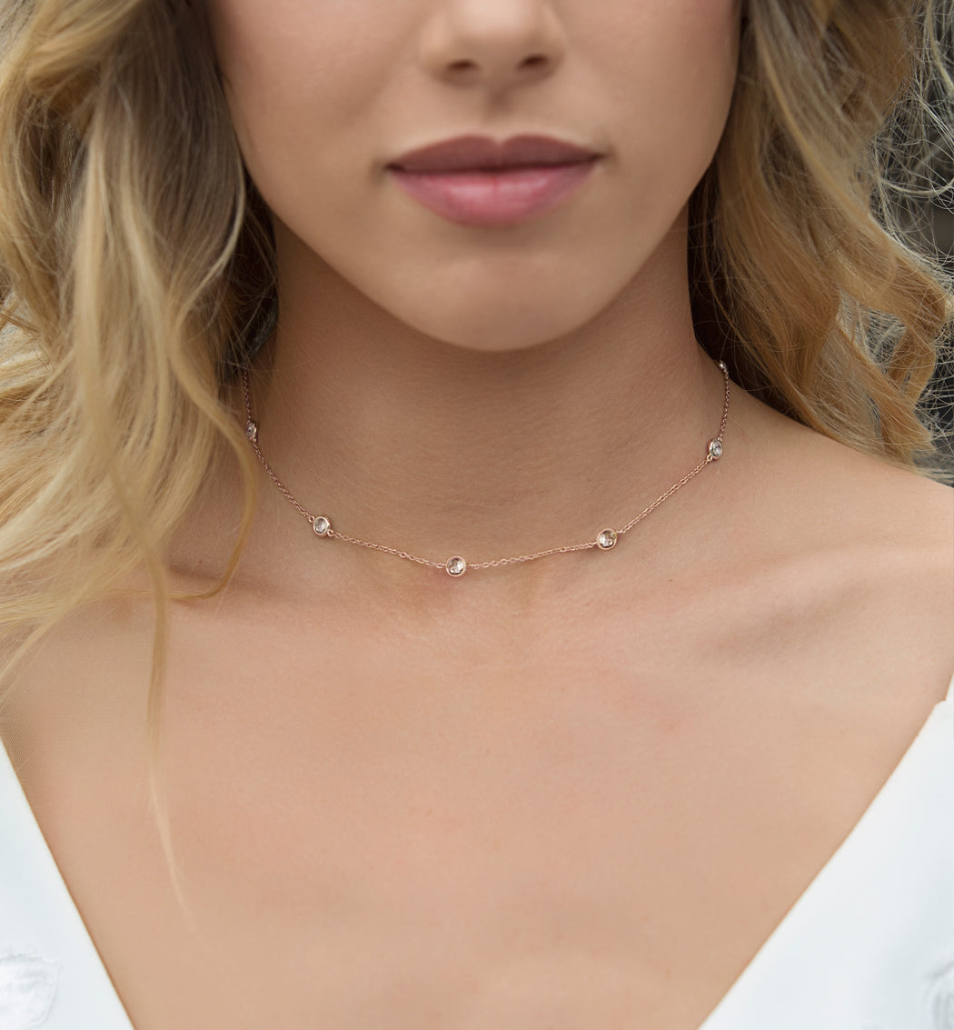 Sienna Petite Crystal Choker