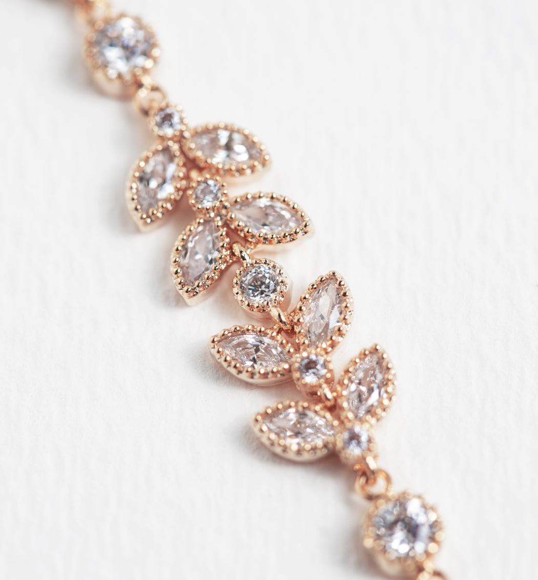 Boho Leaf Eternity Choker