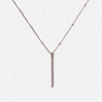 Bar Bead Chain Necklace