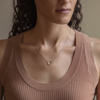 Pavé Interlocking Necklace