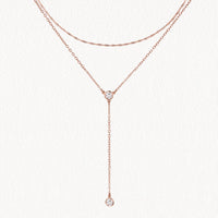 Dakota Layered Lariat Necklace
