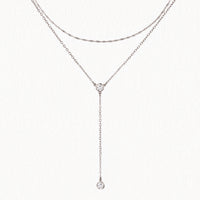 Dakota Layered Lariat Necklace