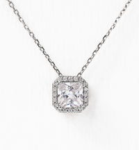 Ella Radiant Pendant Necklace - Amy O. Bridal