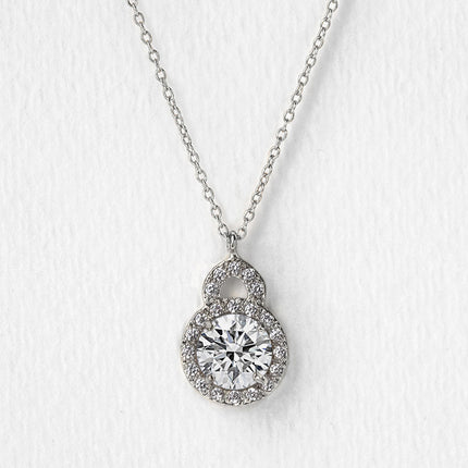 Sophia Crystal Pendant Necklace