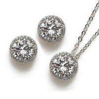 Sophia Round Pendant Necklace