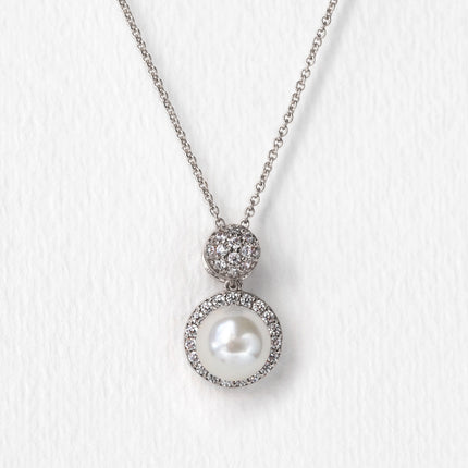 Brea Pearl Pendant Necklace