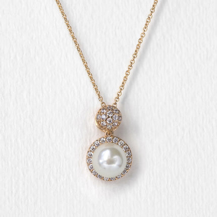 Brea Pearl Pendant Necklace