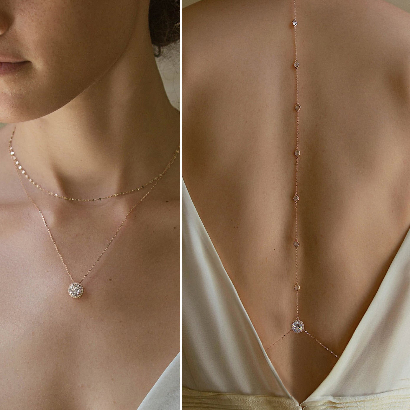 Sophia Backdrop Necklace Set