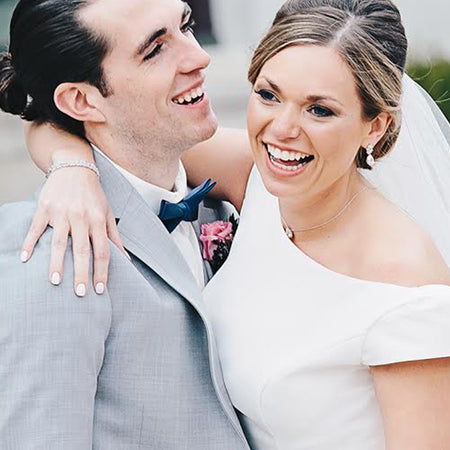 Marquise Flora Teardrop Earrings - Amy O. Bridal