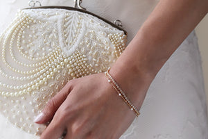 Stackable Bracelets for the Bride