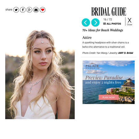 Bridal Guide 70+ Beach Ideas Headpieces