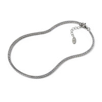 Dainty Crystal Line Anklet