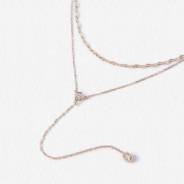 Dakota Layered Lariat Necklace